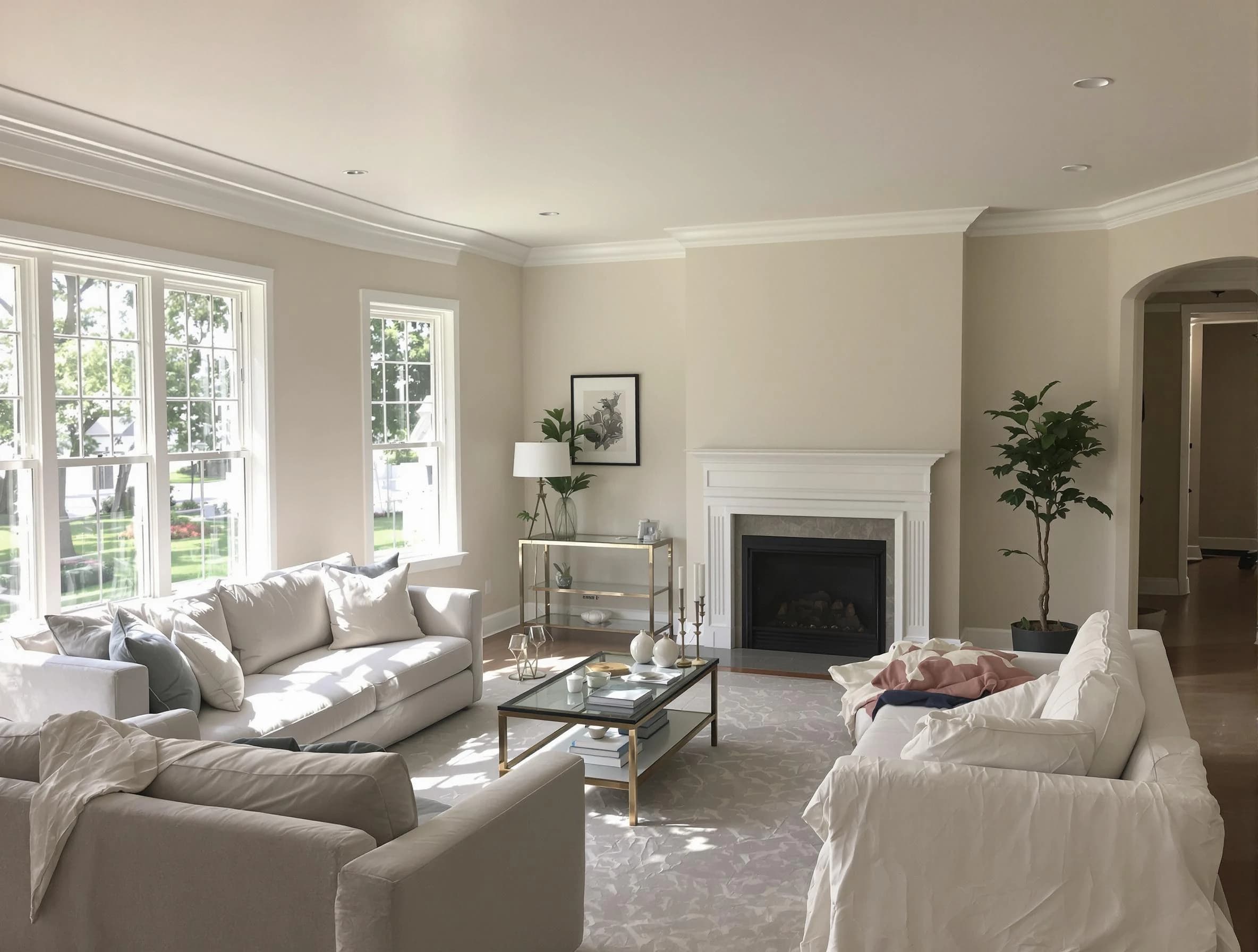 Interior painting by Solon House Painters experts in Solon, OH